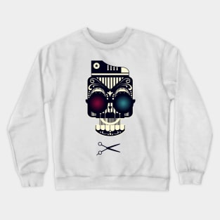 Abstract Sugar Skull Crewneck Sweatshirt